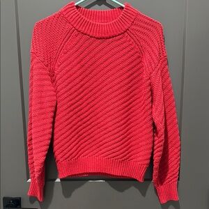 Universal Thread Vibrant Red Crew Neck Sweater